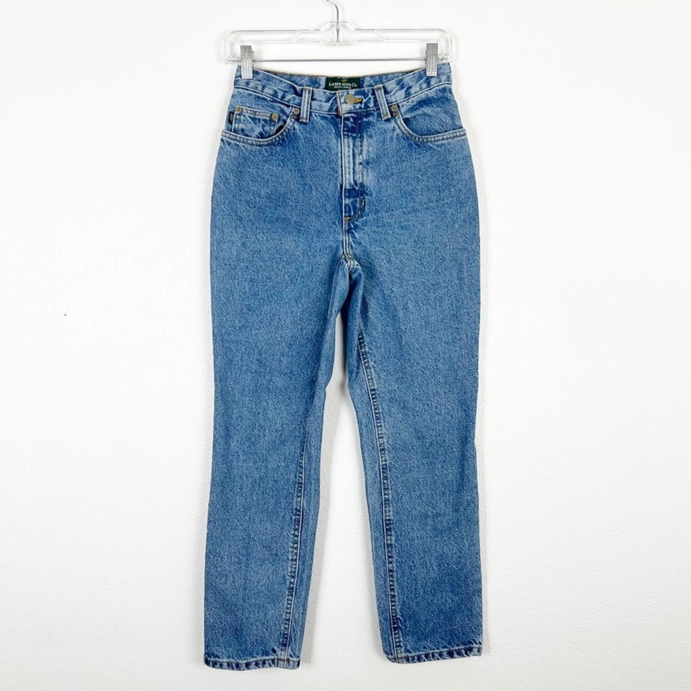 Vintage Y2K Ralph Lauren Straight Leg Mom Jeans Size 4 Petite